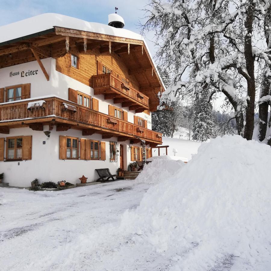 Hotel Haus Leiter Reit im Winkl Exteriér fotografie