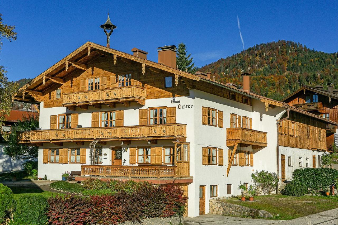Hotel Haus Leiter Reit im Winkl Exteriér fotografie