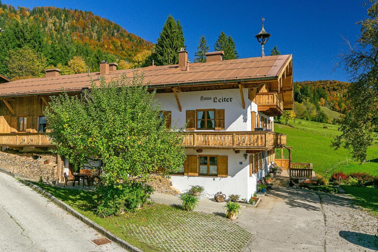 Hotel Haus Leiter Reit im Winkl Exteriér fotografie